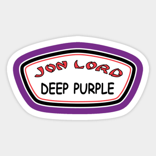 Jon Lord / Ron Jon Mashup Sticker